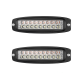72W LED Boat - DC9-60V  - spreader light - Emmitt Color: White & Yellow -  Black casing - WK-72BWY - AZLED